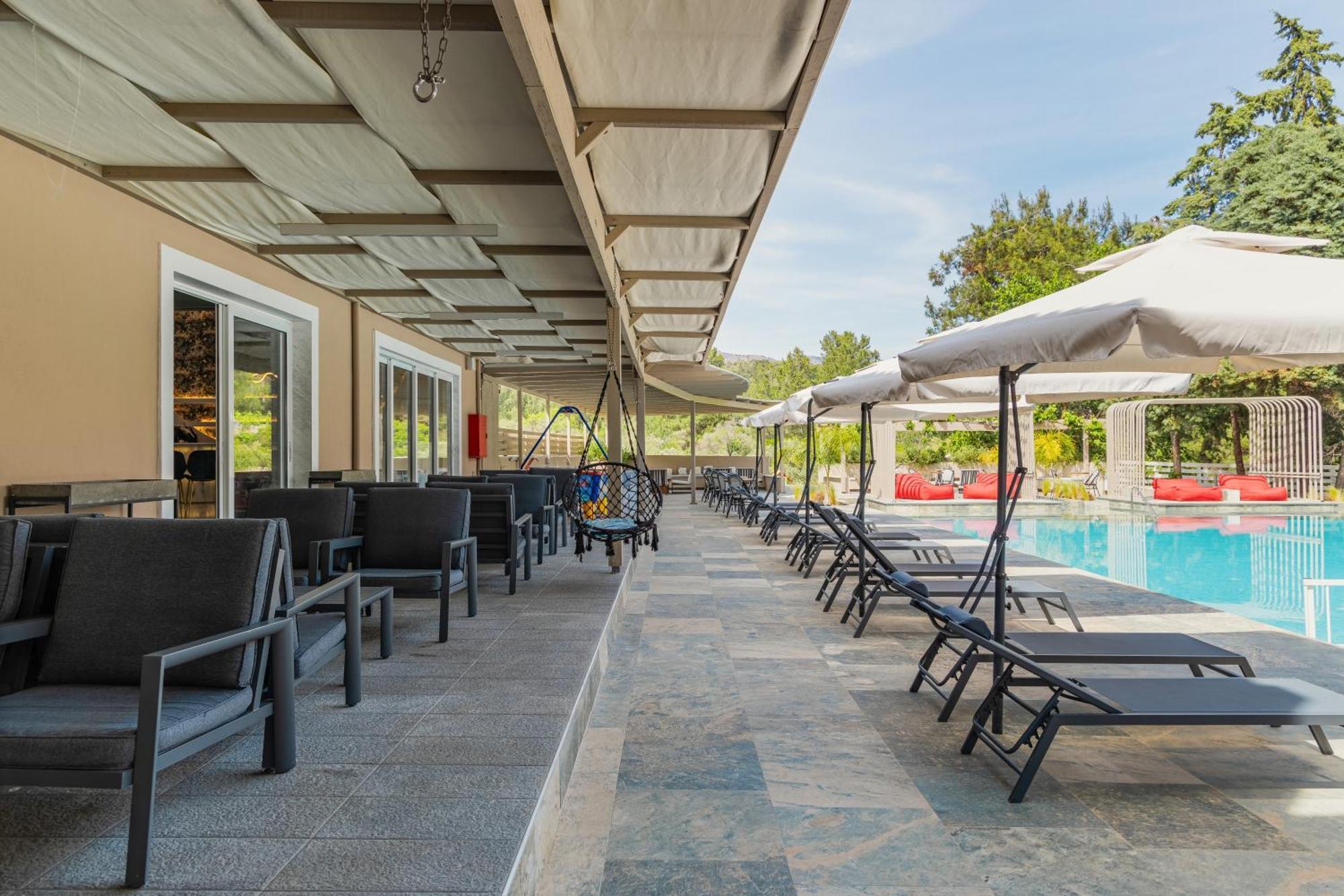 Zoe Hotel, Trypiti Beach Resort & Hive Water Park Limenaria  Exterior foto