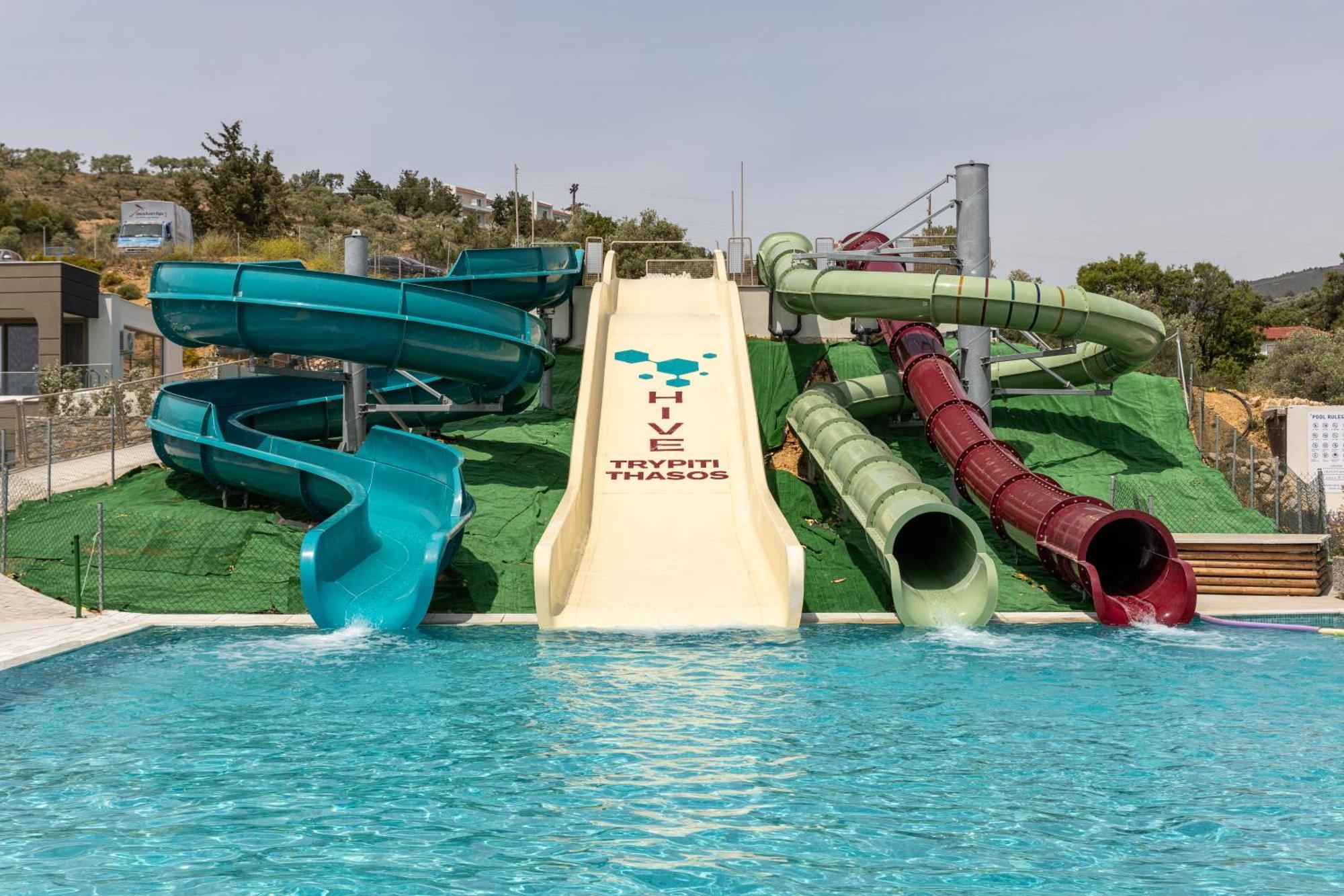 Zoe Hotel, Trypiti Beach Resort & Hive Water Park Limenaria  Exterior foto